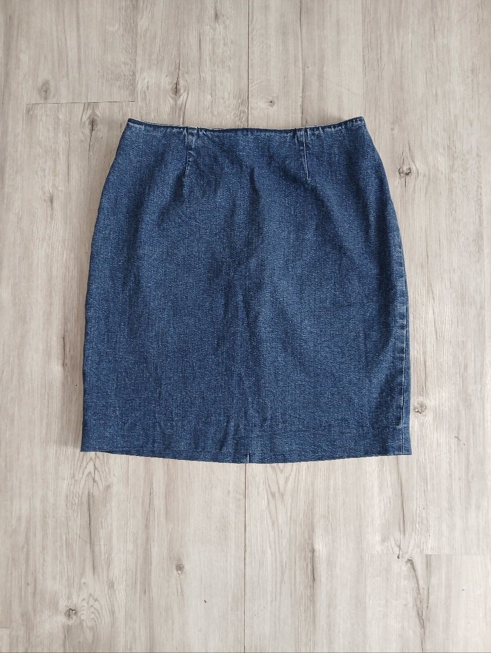 Ralph Lauren Denim Dark Blue Denim Classic Pencil Skirt Size 10